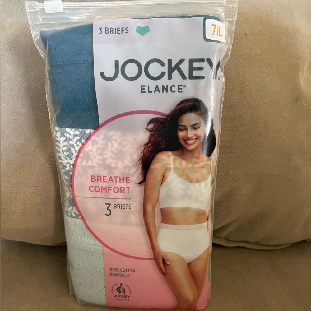 New in package JOCKEY Elance womens briefs size 7